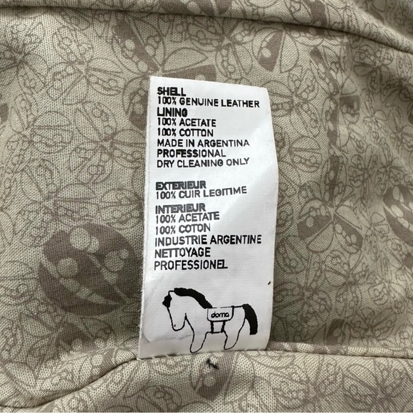 Doma Patent Leather Multi Zipper Jacket Black SZ 
Medium Edgy Streetwear EUC - Picture 7 of 11